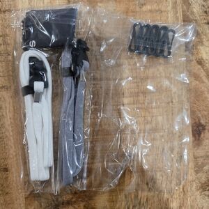 White and Gray Sunglasses Strap Holders
